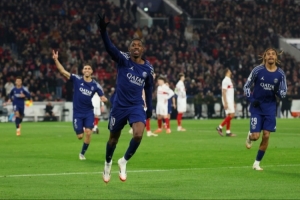 500万彩票网-尖峰对决！欧足联预测欧冠决赛首发：登贝莱K77vs劳塔罗图拉姆